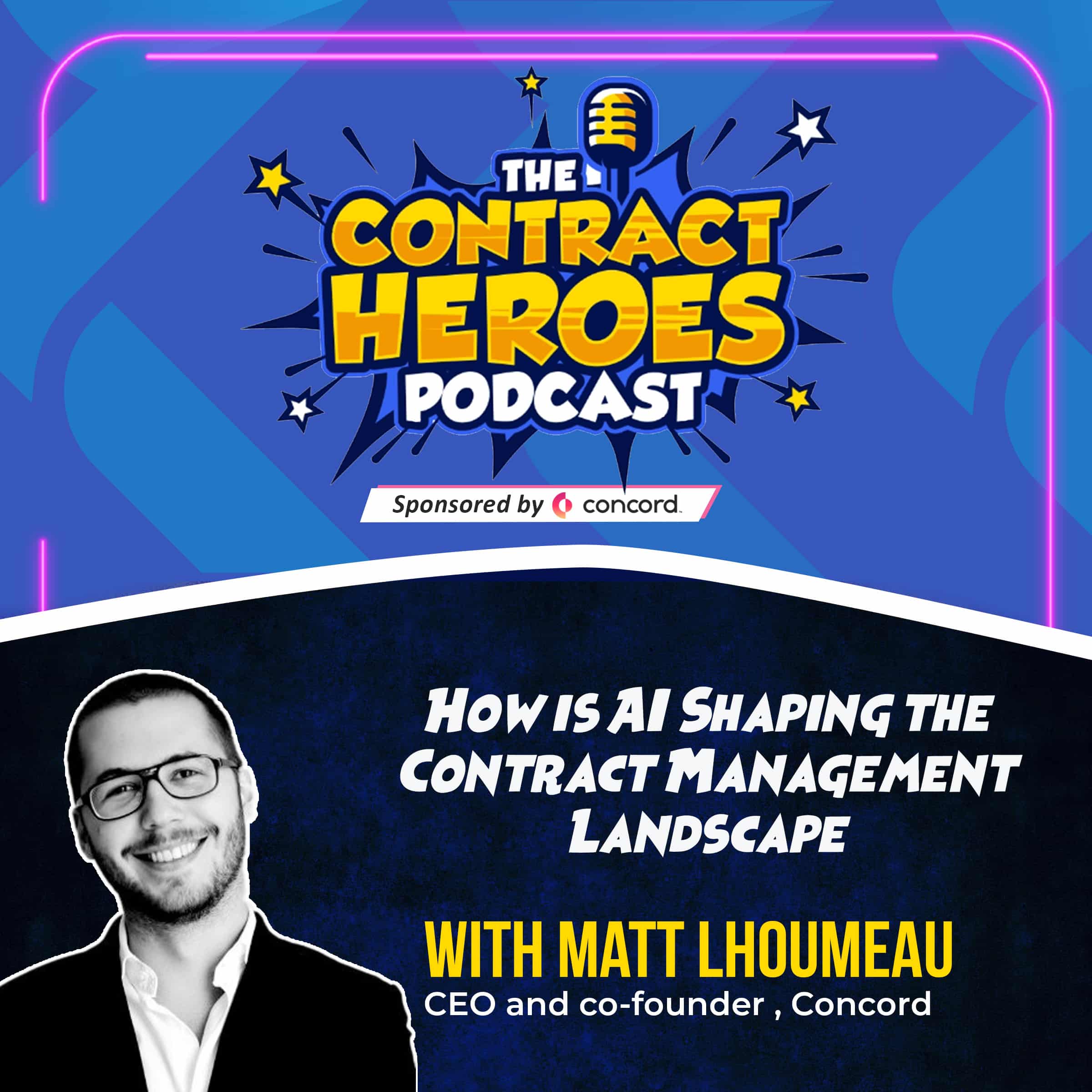 This image features Matt Lhoumeau, who was recently interviewed on the Contract Heroes Podcast.