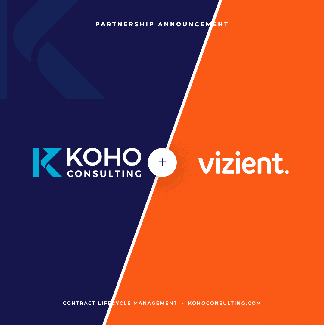 Koho Consulting and Vizient partnership announcement